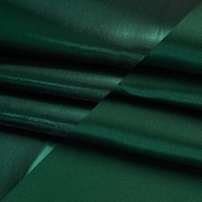 Double Faced Lame Mikado - Dark Green - Sara Collection
