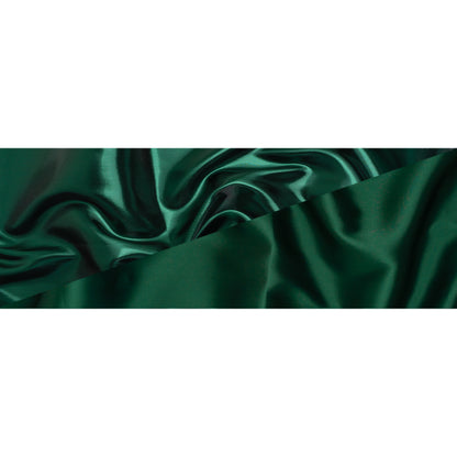 Double Faced Lame Mikado - Dark Green - Sara Collection