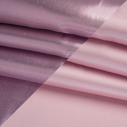 Double Faced Lame Mikado - Baby Pink - Sara Collection