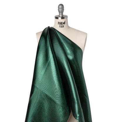 Double Faced Lame Mikado - Sea Green - Sara Collection Drape