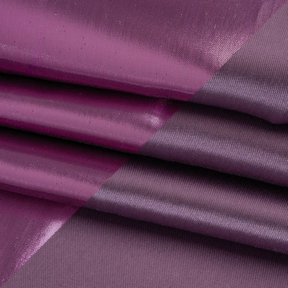 Double Faced Lame Mikado - Thistle - Sara Collection