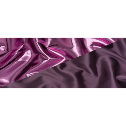 Double Faced Lame Mikado - Thistle - Sara Collection