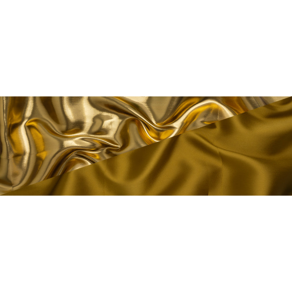 Double Faced Lame Mikado - Antique Gold- Sara Collection Full