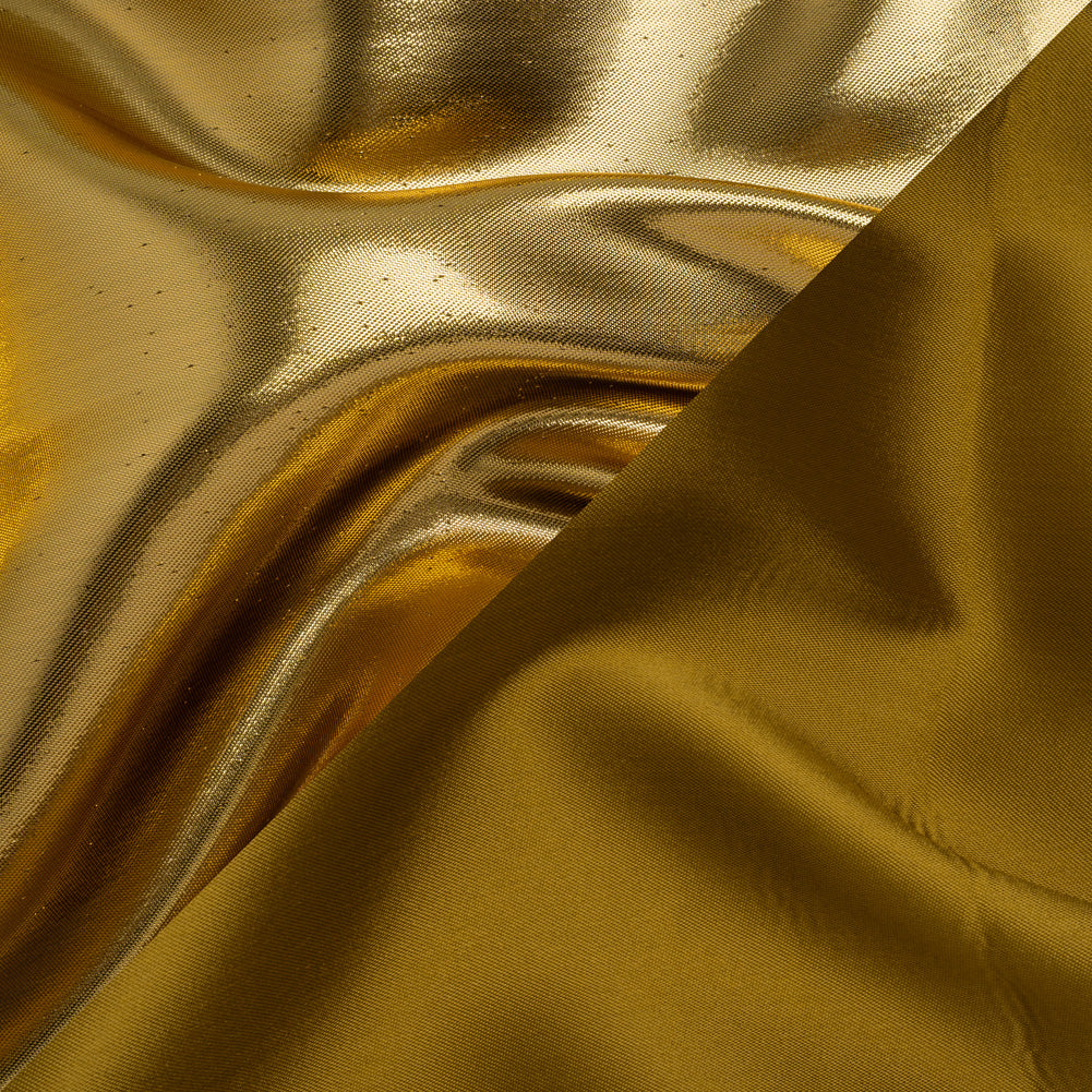 Double Faced Lame Mikado - Antique Gold- Sara Collection