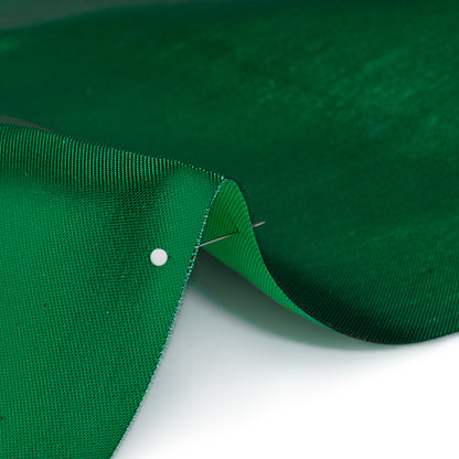 Double Faced Lame Mikado - Kelly Green - Sara Collection