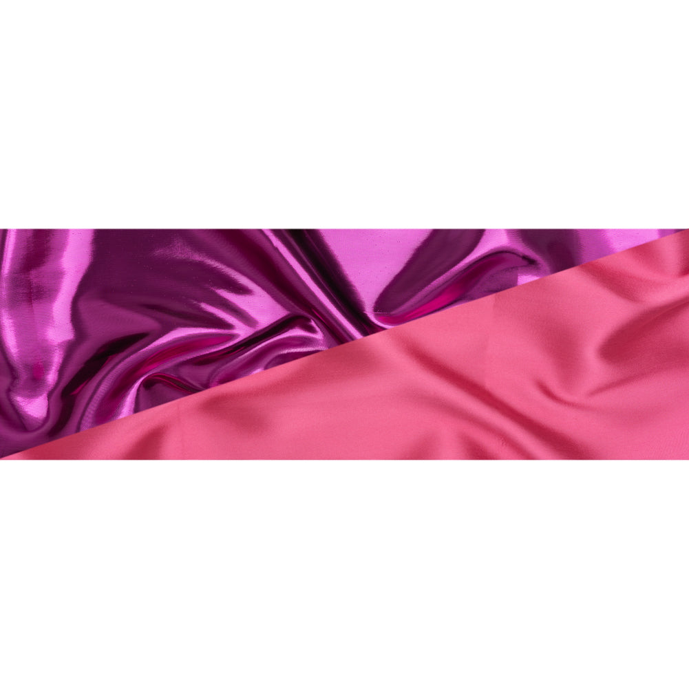 Double Faced Lame Mikado - Magenta - Sara Collection Full