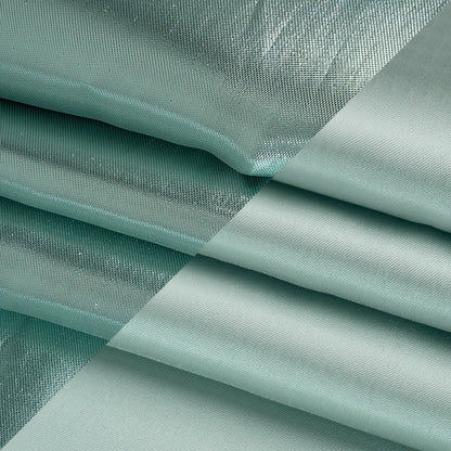 Double Faced Lame Mikado - Mint Green - Sara Collection