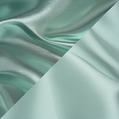 Double Faced Lame Mikado - Mint Green - Sara Collection