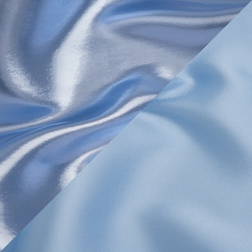 Double Faced Lame Mikado - Baby Blue - Sara Collection