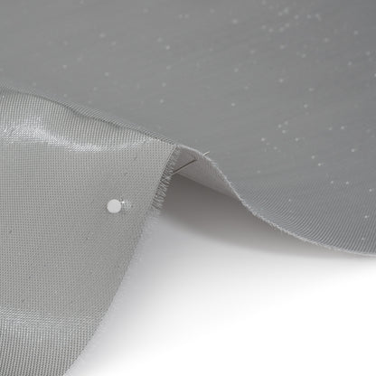 Double Faced Lame Mikado - Dove Gray - Sara Collection