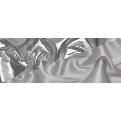 Double Faced Lame Mikado - Silver - Sara Collection Full