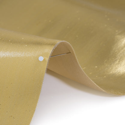 Double Faced Lame Mikado - Nude and Gold - Sara Collection Detail