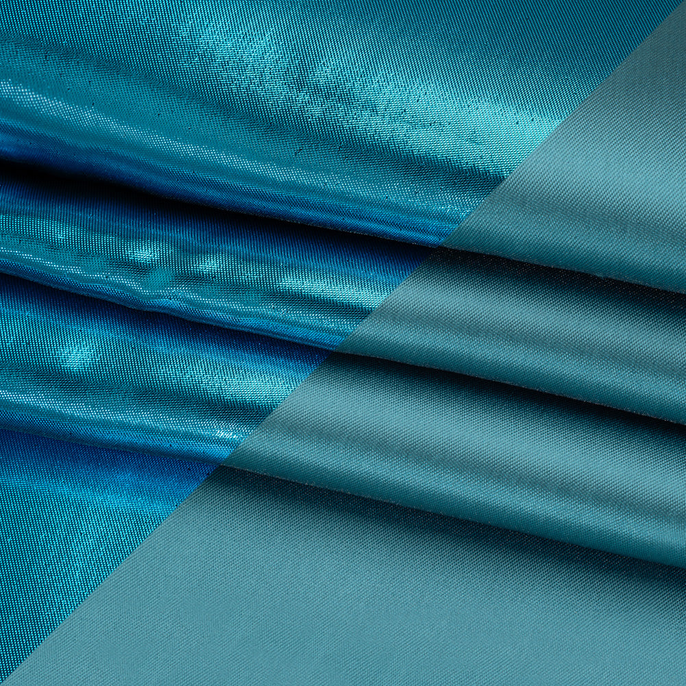 Double Faced Lame Mikado - Dark Blue - Sara Collection - Folded