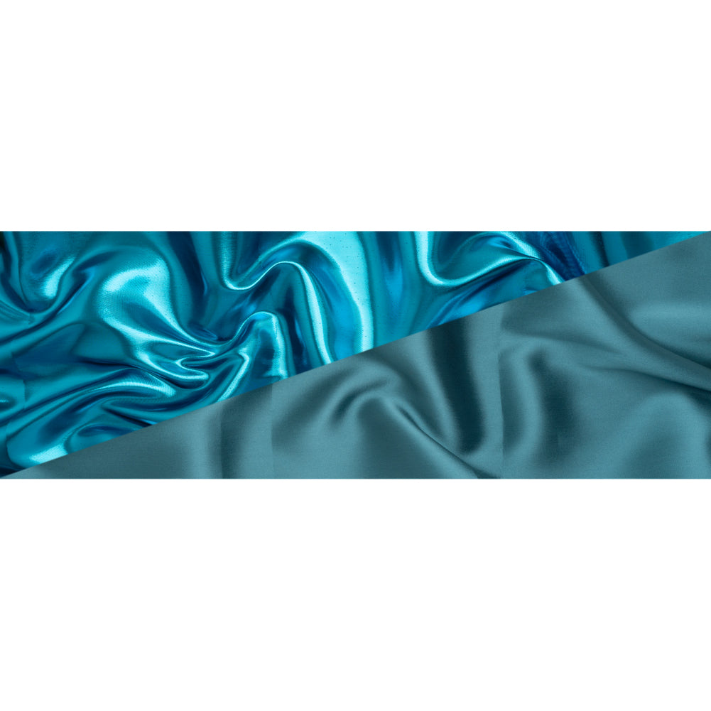 Double Faced Lame Mikado - Dark Blue - Sara Collection - Full