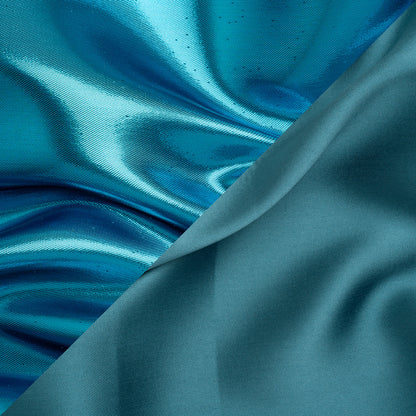 Double Faced Lame Mikado - Dark Blue - Sara Collection