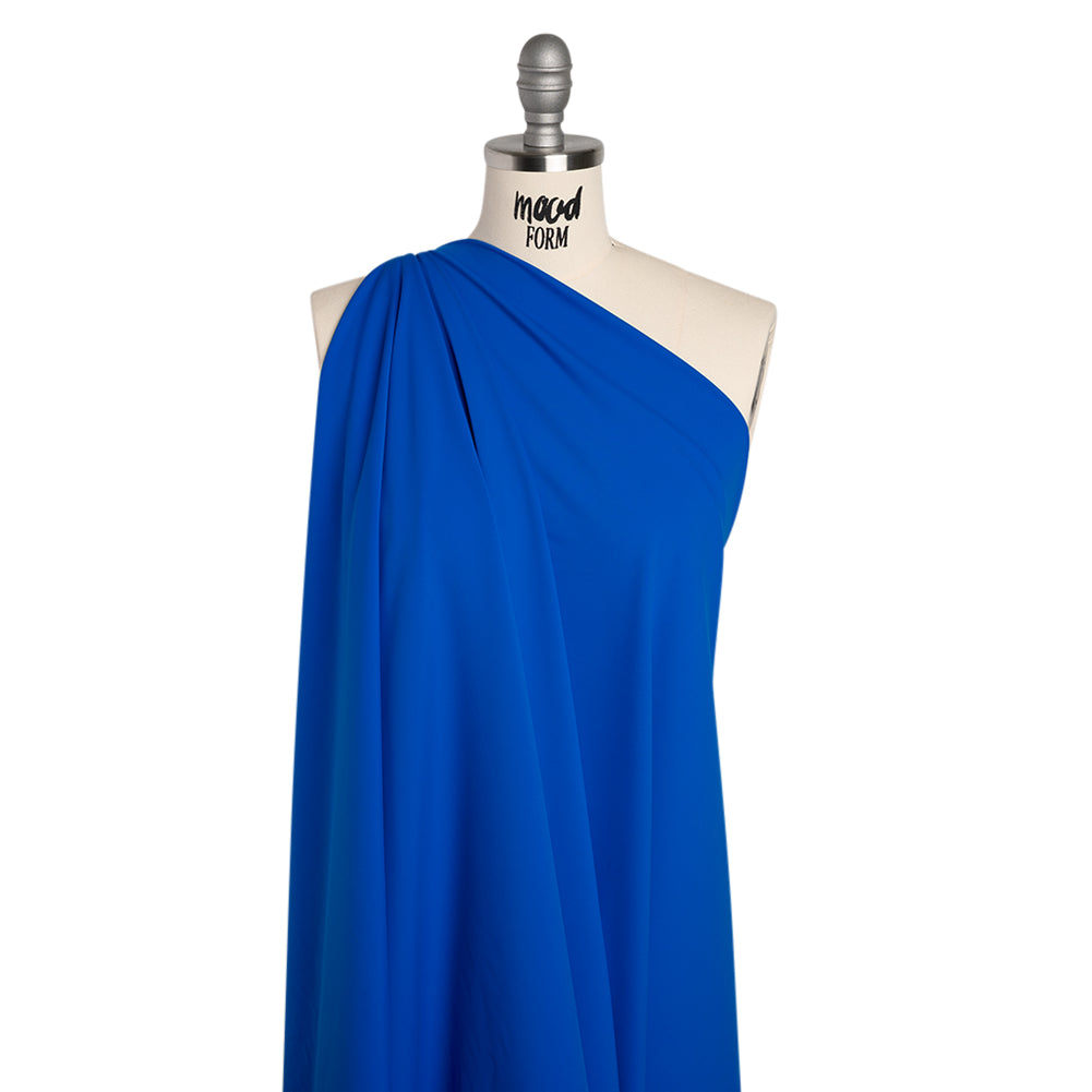 Yaya Han Matte Polyester Spandex Tricot Knit with 4-Way Stretch - Bright Blue - Cosplay Collection