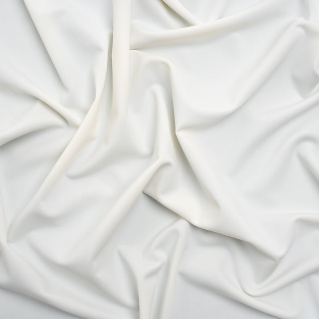 Yaya Han Matte Polyester Spandex Tricot Knit with 4-Way Stretch - Off White - Cosplay Collection
