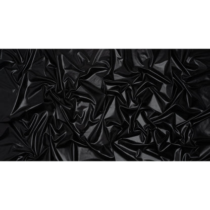 Yaya Han Metallic Foiled Stretch Spandex Polyester Jersey - Black - Cosplay Collection
