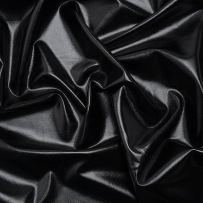 Yaya Han Metallic Foiled Stretch Spandex Polyester Jersey - Black - Cosplay Collection