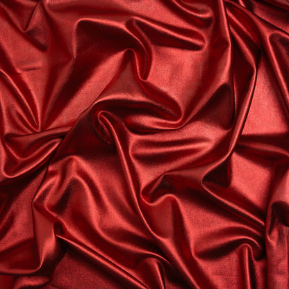 Yaya Han Metallic Foiled Stretch Spandex Polyester Jersey - Red - Cosplay Collection