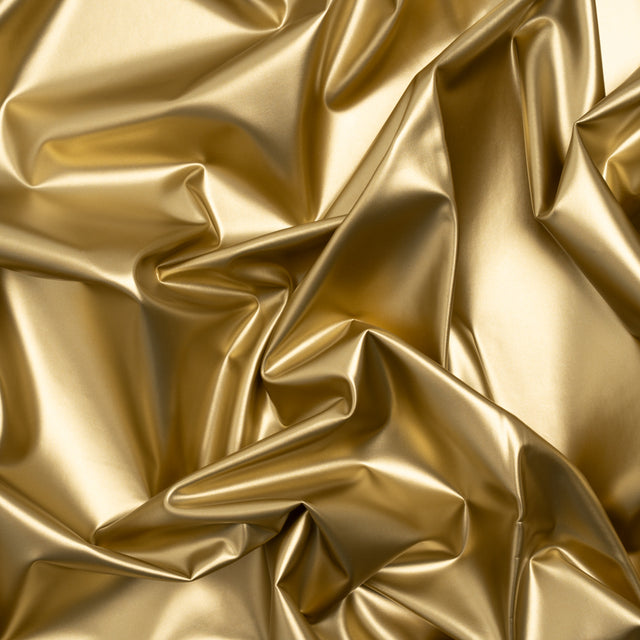 Yaya Han Stretch Faux Leather/Pleather - Metallic Gold - Cosplay Collection