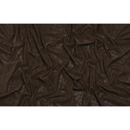 Yaya Han Soft Stretch Faux Leather/Pleather - Distressed Dark Brown with Brushed Backing - Cosplay Collection