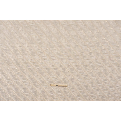 Yaya Han Puckered Novelty Woven - Cream and Gold Geometric Diagonal Stripes - Cosplay Collection