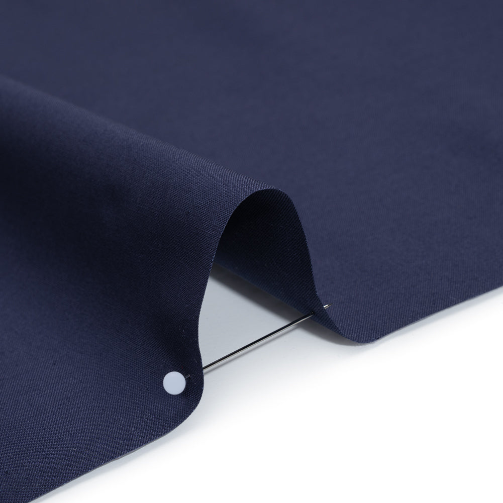 Sew Classic Solid Quilting Cotton Fabrics - Tartan Navy Detail