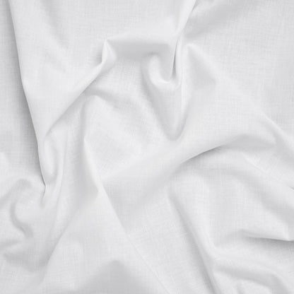 Sew Classic Solid Quilting Cotton Fabrics - White