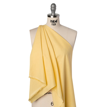 Sew Classic Solid Quilting Cotton Fabrics - Soft Yellow Drape