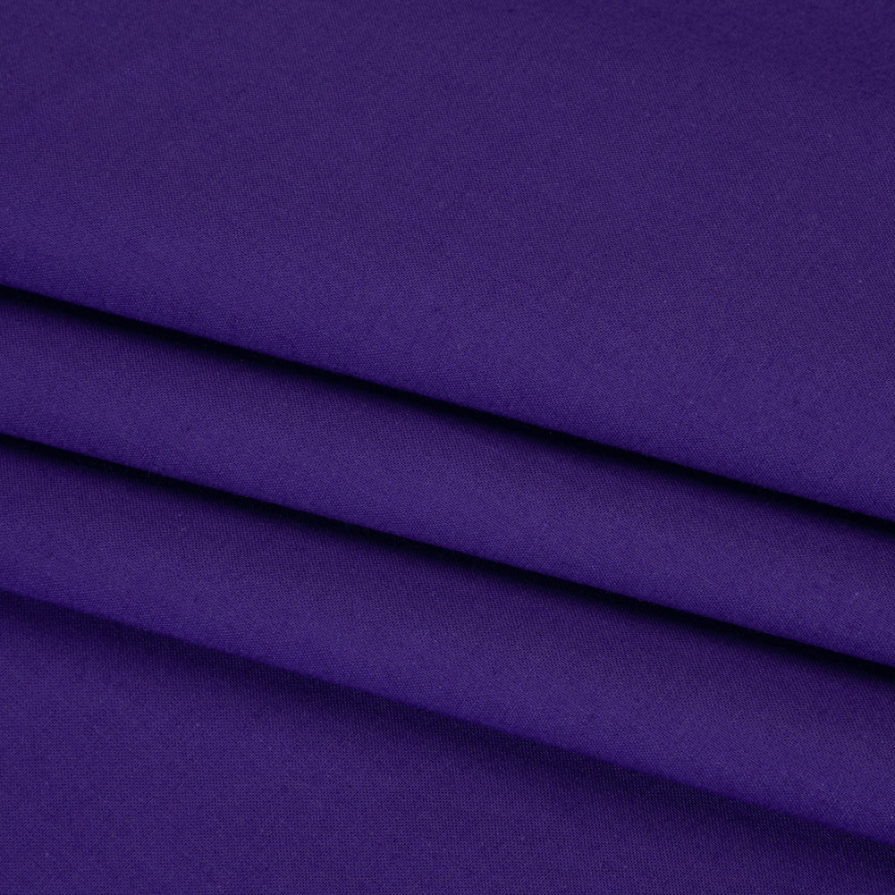 Sew Classic Solid Quilting Cotton Fabrics - Purple - Folded