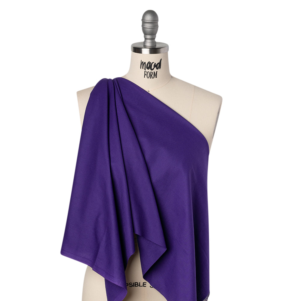 Sew Classic Solid Quilting Cotton Fabrics - Purple - Drape