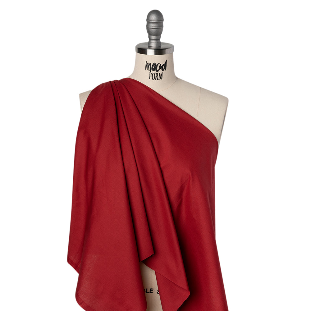 Sew Classic Solid Quilting Cotton Fabrics - Burgundy Drape