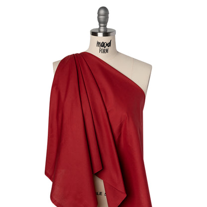 Sew Classic Solid Quilting Cotton Fabrics - Burgundy Drape