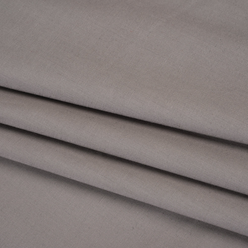 Sew Classic Solid Quilting Cotton Fabrics - Grey - Folded
