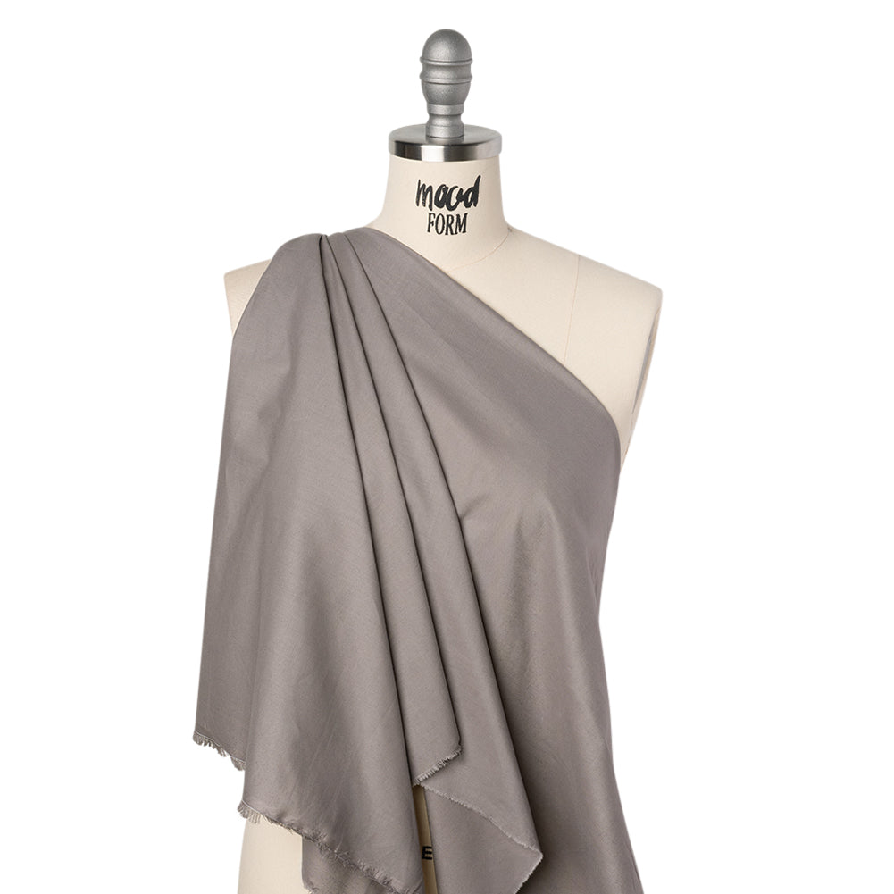 Sew Classic Solid Quilting Cotton Fabrics - Grey - Drape