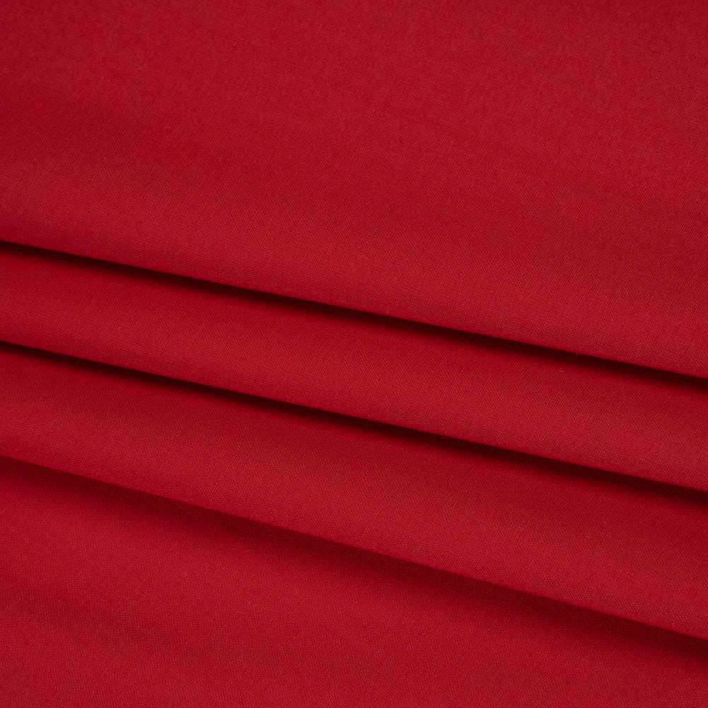 Sew Classic Solid Quilting Cotton Fabrics - Chili Pepper - Folded