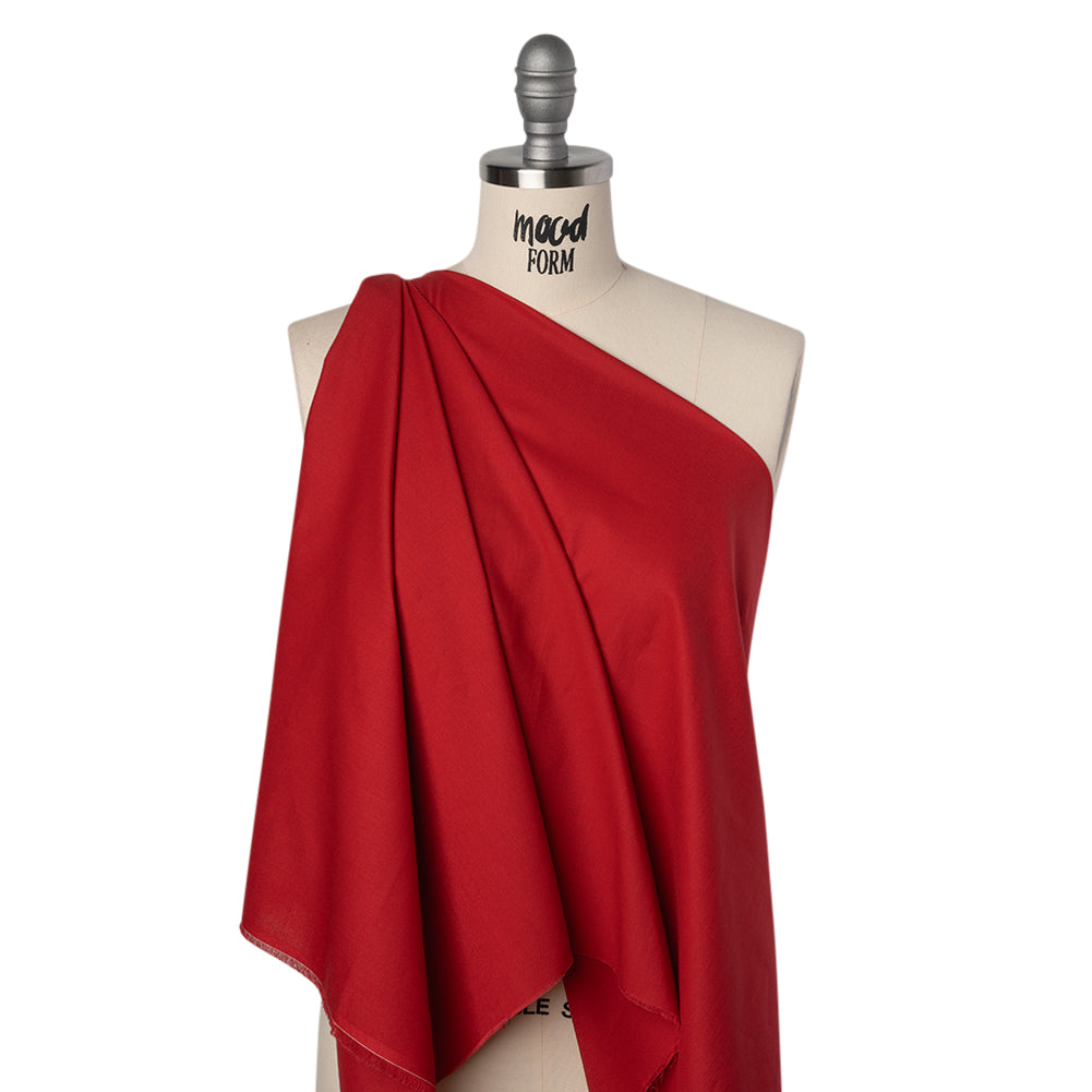 Sew Classic Solid Quilting Cotton Fabrics - Chili Pepper - Drape