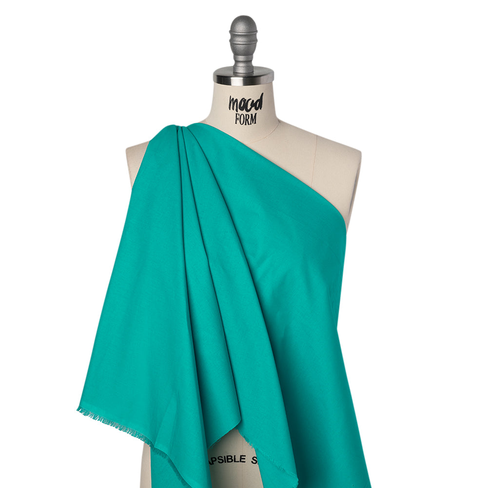 Sew Classic Solid Quilting Cotton Fabrics - Viridian Green Drape