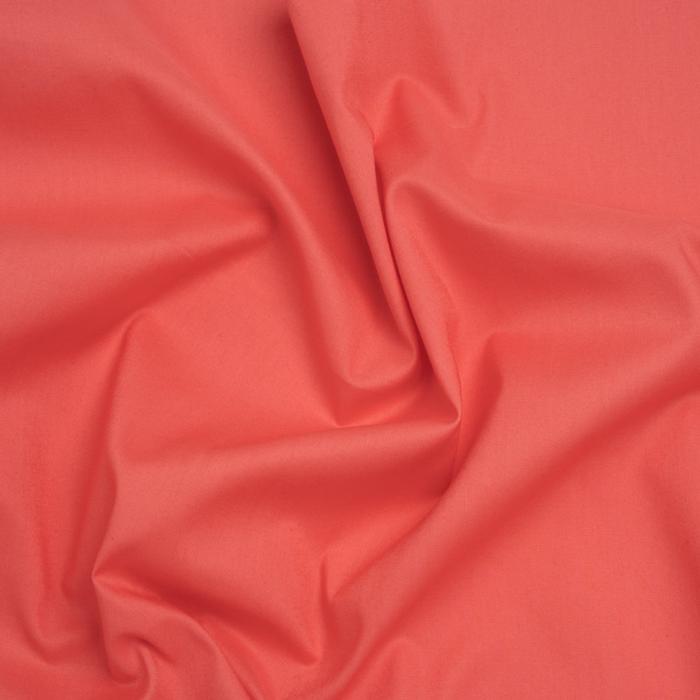 Sew Classic Solid Quilting Cotton Fabrics - Sun Kissed Coral