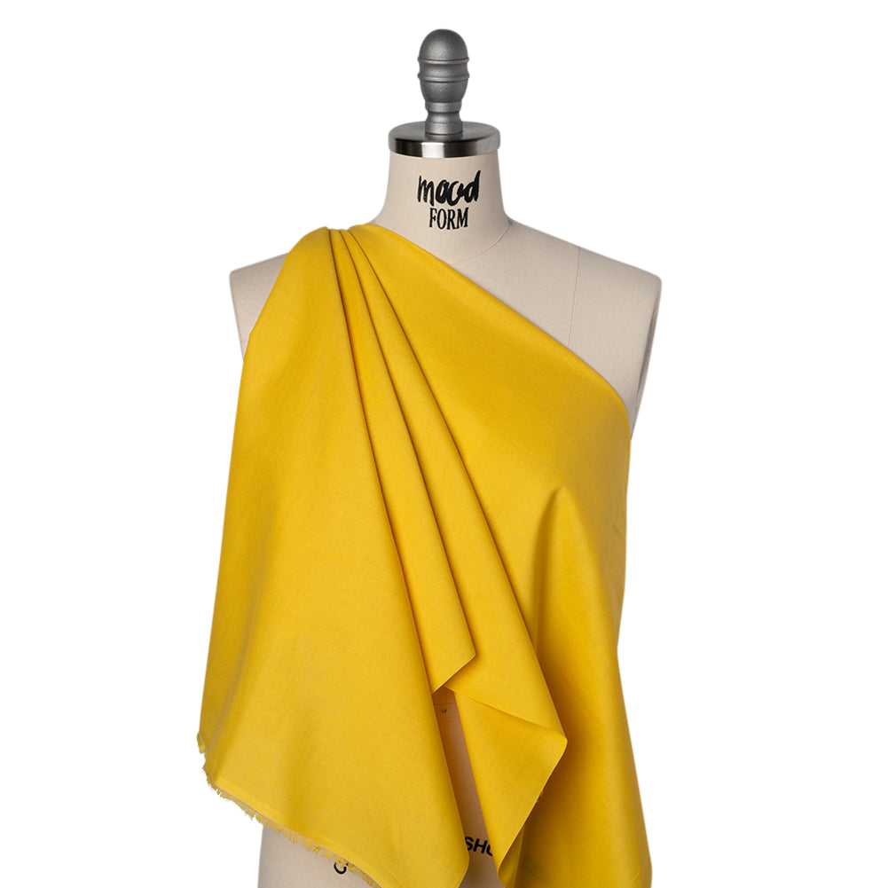 Sew Classic Solid Quilting Cotton Fabrics - Maize Drape