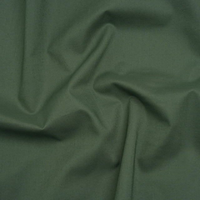 Sew Classic Solid Quilting Cotton Fabrics - Duck Green