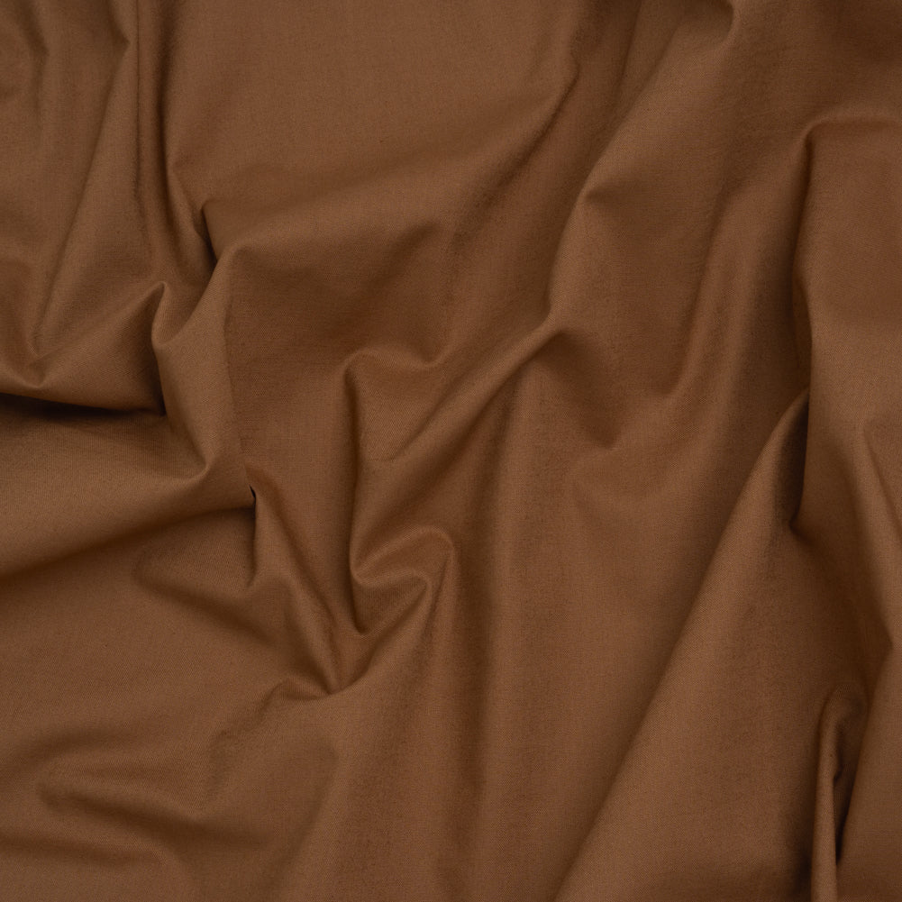 Sew Classic Solid Quilting Cotton Fabrics - Medium Cocoa