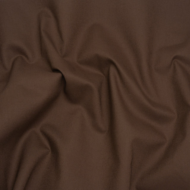 Sew Classic Solid Quilting Cotton Fabrics - Deepest Cocoa