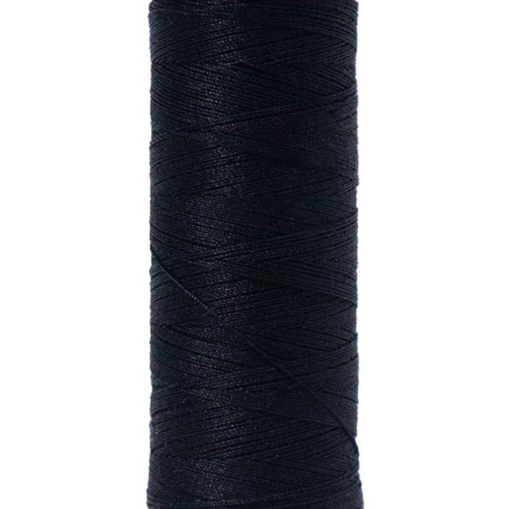 Gutermann 60 Wt Natural Cotton Thread 200m - 1001 Black - Detail