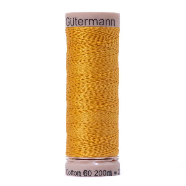 Gutermann 60 Wt Natural Cotton Thread 200m - 1661 Light Topaz