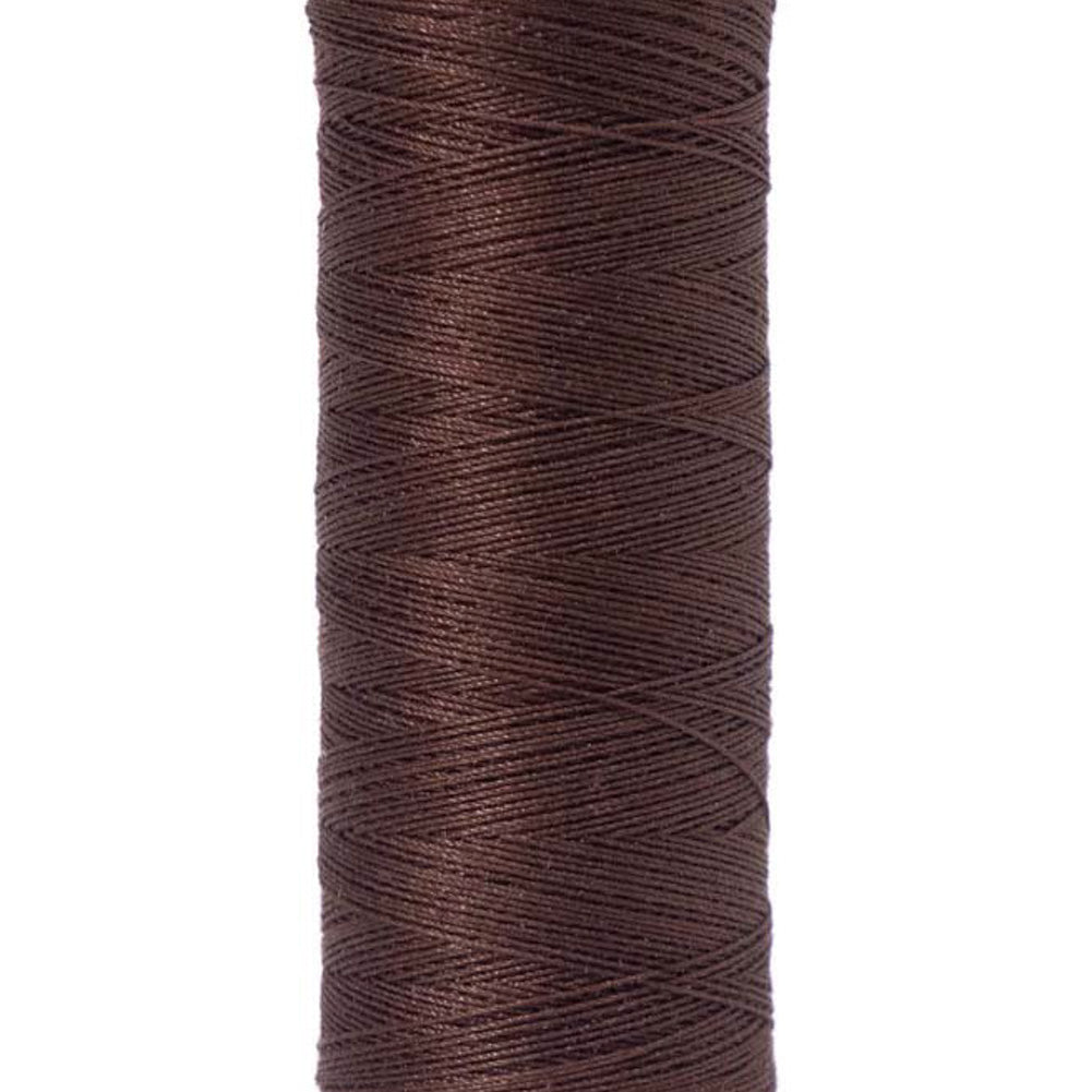 Gutermann 60 Wt Natural Cotton Thread 200m - 3060 Brown - Detail