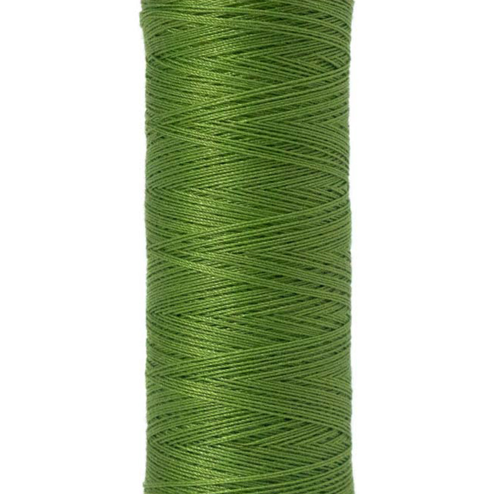 Gutermann 60 Wt Natural Cotton Thread 200m - 8860 Pastoral Green - Detail