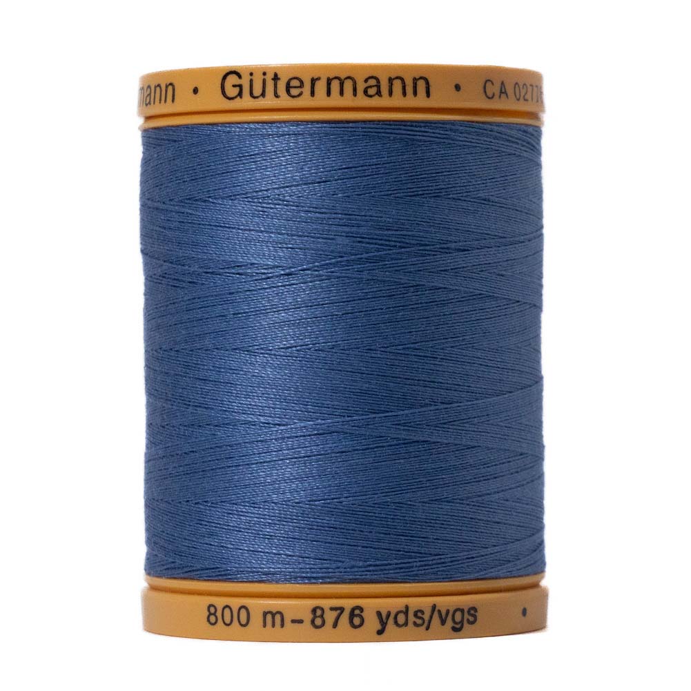 Gutermann Natural Cotton Thread 800m - 5624 Indigo Blue
