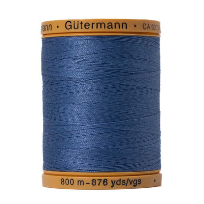 Gutermann Natural Cotton Thread 800m - 5624 Indigo Blue